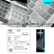 【YADI】HP 15s-du4023TX 專用 高透光SGS抗菌鍵盤保護膜(防塵 抗菌 防水 光學級TPU SGS認證)