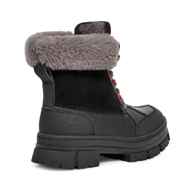 【UGG】女鞋/女靴/靴子/雪靴  Ashton Adirondack(黑色-UG1130524BLK)