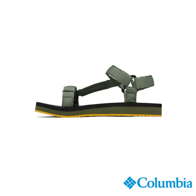 【Columbia 哥倫比亞官方旗艦】男款-BREAKSIDER™男涼鞋-灰綠(UBM04860GG)