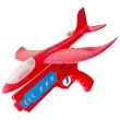 【FJ】炫彩LED泡沫彈射飛機組合玩具B24(2飛機+1發射槍)