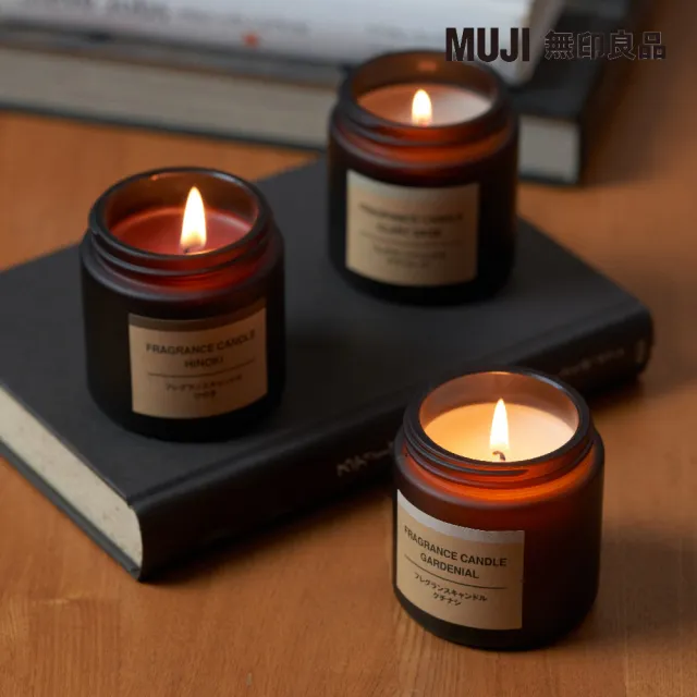 【MUJI 無印良品】芬香蠟燭.鼠尾草香味/85g