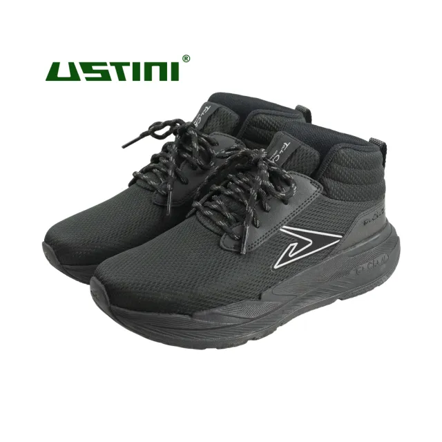 【Ustini】我挺你健康鞋 犀牛極地鞋男款 登山鞋 WET1001BKB冒險黑防水X排靜電(41)