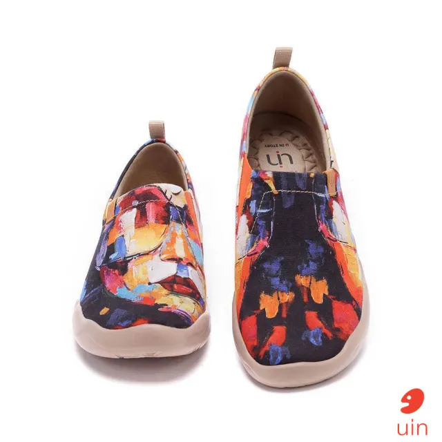 【uin】西班牙原創設計 女鞋 小魔女彩繪休閒鞋W0101003(彩繪)