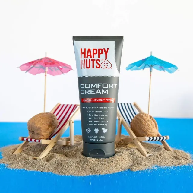 【Happy Nuts】Comfort Cream舒緩止汗爽身乳膏(100ml/公司貨)