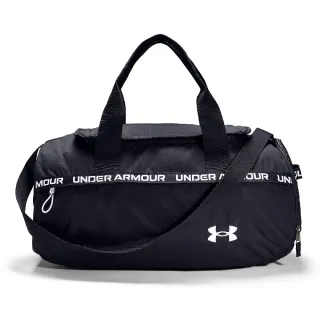 【UNDER ARMOUR】行李袋 Undeniable 黑 白 大容量 運動包 訓練包 包包 肩背 手提(1354946001)