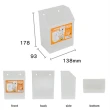 【寶盒百貨】2入日本製Desk Labo小 郵件箱 置物盒(置物盒 收納盒 信封收納 文具收納盒)