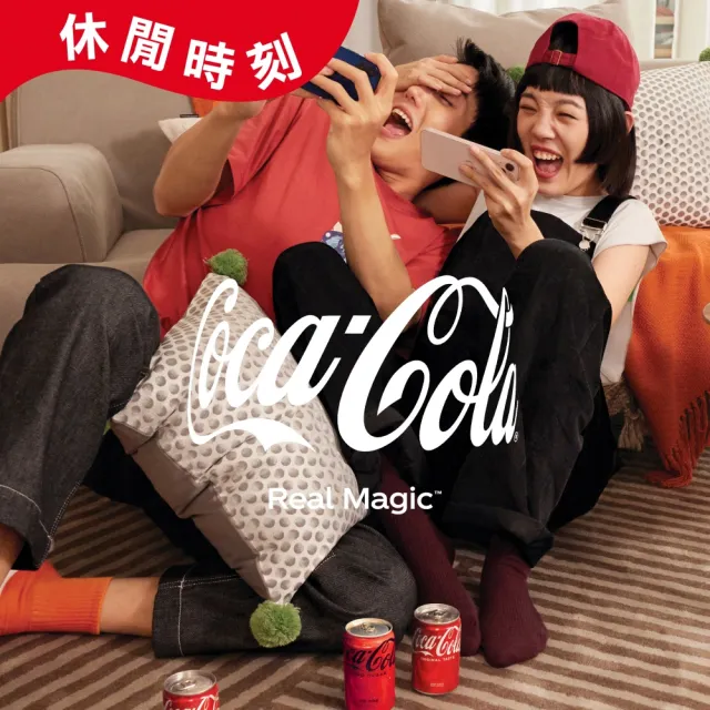 【Coca-Cola 可口可樂】迷你罐200ml x24入/箱