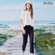 【Diffa】緹花織紋長褲-女