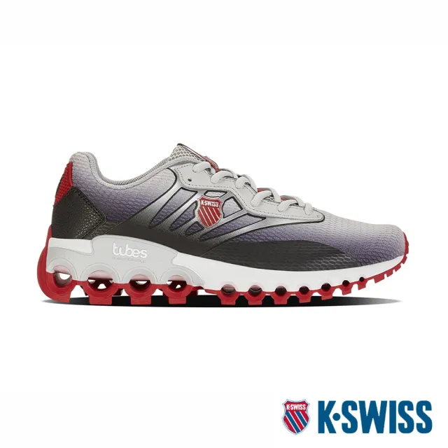 【K-SWISS】輕量訓練鞋 Tubes Sport-男-灰/黑/紅(07924-068)