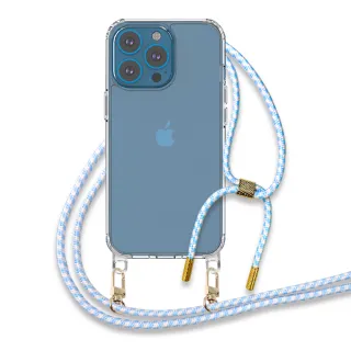 【o-one】Apple iPhone 13 Pro 6.1吋 軍功II升級版-防摔斜背式掛繩手機殼