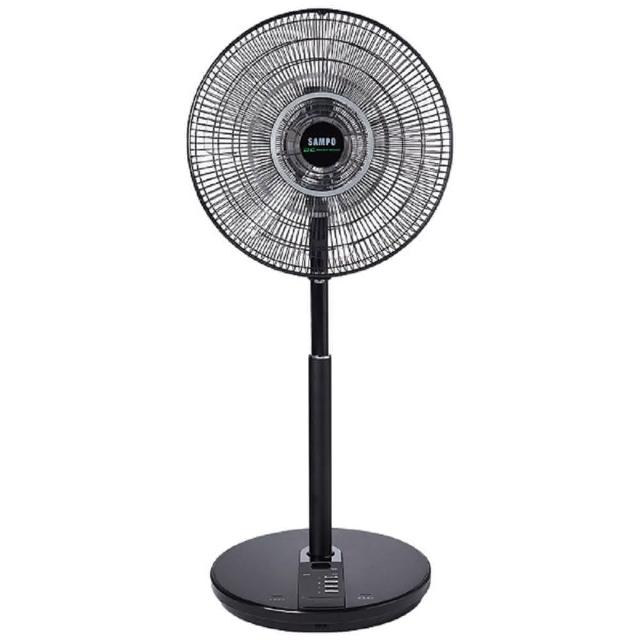 【SAMPO 聲寶】16吋7+7片扇葉DC直流馬達微電腦遙控立扇-(SK-FN16UD)