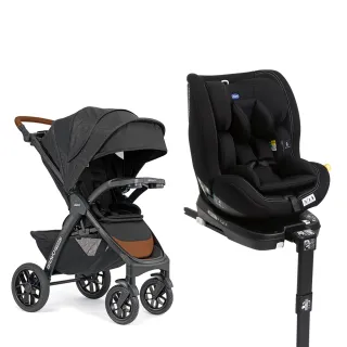 【Chicco】Bravo極致完美手推車領航版+Seat3Fit Isofix安全汽座