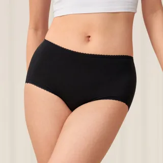 【Triumph 黛安芬】智能恆溫系列 素面高腰三角內褲 M-EEL(黑)