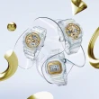 【CASIO 卡西歐】G-SHOCK ITZY 留真配戴款 清透金屬感女錶手錶 畢業禮物(GMA-S120SG-7A)