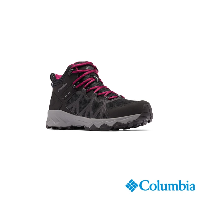 【Columbia 哥倫比亞官方旗艦】女款-PEAKFREAK OutDry防水高筒健走鞋-黑色(UBL75730BK / 2023春夏)