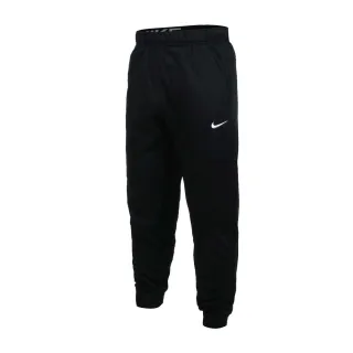 【NIKE 耐吉】男內刷毛運動長褲-保暖 休閒 針織 黑白(DQ5406-010)