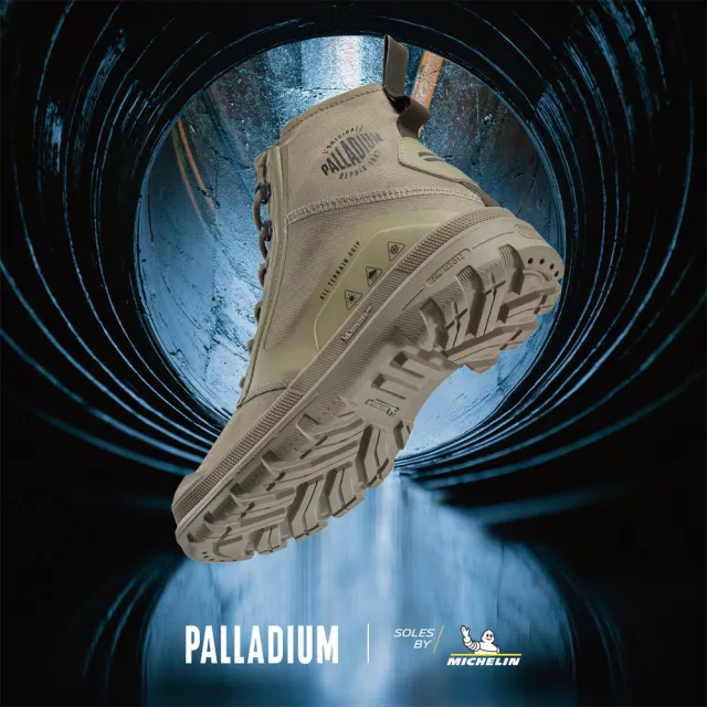【Palladium】PAMPA X TECH WP+米其林科技聯名橘標防水靴-中性-四色任選