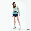 【iROO】拼色低腰短裙
