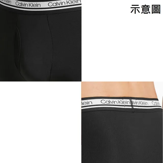 【Calvin Klein 凱文克萊】CK 平口四角內褲 男式低腰 開襟 彈性材質 舒適 柔軟 透氣(3件組盒裝)