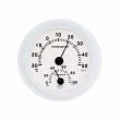 【台隆手創館】福利品 日本CRECER 家庭用溫濕度計-圓型(CR108W)