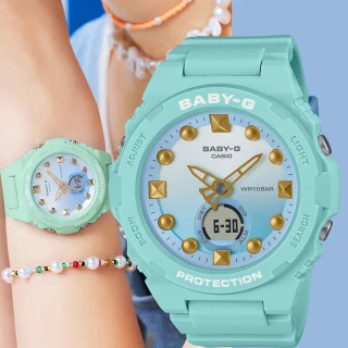 【CASIO 卡西歐】BABY-G 夏季海灘手錶(BGA-320-3A)