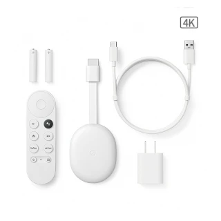 【Google】Chromecast(電視盒 支援 Google TV 4K/聯強國際公司貨)