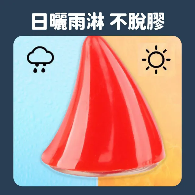 【kurumapop】安全帽小牛角裝飾貼 多色可選(機車裝飾貼/惡魔角吸盤/頭盔裝飾)
