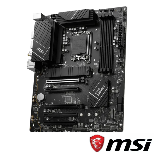 【MSI 微星】PRO B760-P WIFI DDR4 主機板