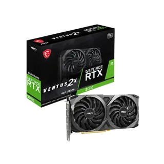 【MSI 微星】GeForce RTX 3060 VENTUS 2X 8G OC 顯示卡