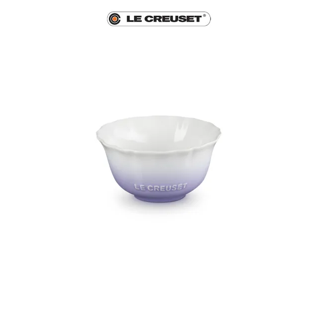 【Le Creuset】凡爾賽花園系列瓷器飯碗(淡粉紅/淡粉紫/櫻花粉/湖水綠)