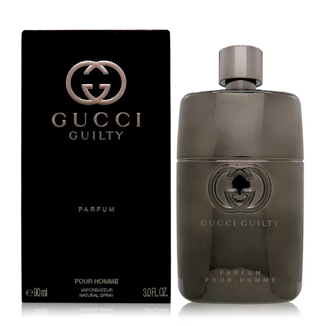 【GUCCI 古馳】Guilty 罪愛男性濃郁淡香精 90ml(平行輸入)