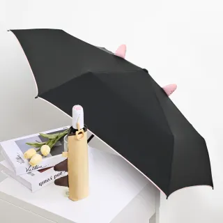 【雨之情】防曬輕收貓耳自動傘(超吸睛『貓耳』設計)