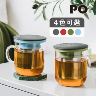 【PO:】泡茶玻璃杯350ml 2.0(多色可選)