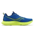 【SAUCONY 索康尼】慢跑鞋 Kinvara 13 藍 黃 男鞋 波士頓馬拉松紀念款 輕量 運動鞋 索康尼(S20723617)