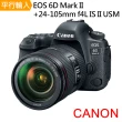 【Canon】6D Mark II+24-105mm f4L IS II USM 單鏡組(平行輸入)