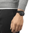 【TISSOT 天梭 官方授權】CHRONO XL 韻馳系列 三眼計時腕錶 / 45mm 母親節 禮物(T1166173605200)