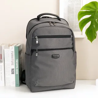 【Kinloch Anderson 金安德森】Ternence 多隔層後背包(鐵灰)