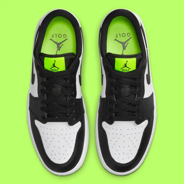 NIKE 耐吉】休閒鞋Air Jordan 1 Low Golf Black Toe 葉綠素黑腳趾男款