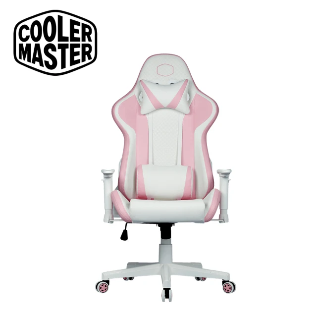 【CoolerMaster】酷碼 CALIBER R1S 電競椅(粉白)