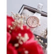 【NATURALLY JOJO】浪漫晶鑽珍珠貝陶瓷腕錶-玫瑰金X白(JO96929-13R)