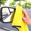 洗車專用 汽車毛巾 小條 10入(加厚吸水擦車布 珊瑚絨)