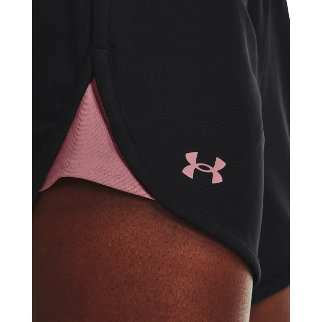 【UNDER ARMOUR】UA 女 Play Up 5吋運動短褲 _1355791-005(黑)