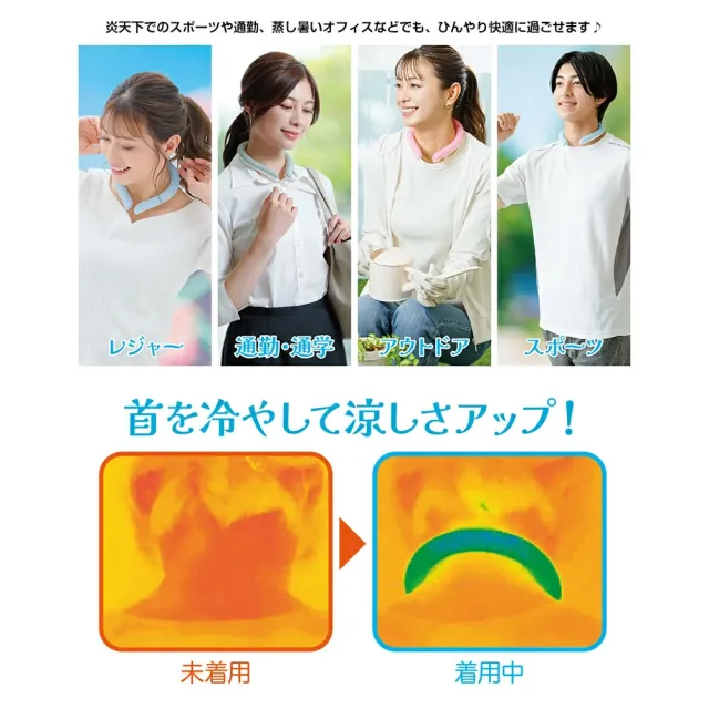 【台隆手創館】日本NEEDS LABO ECO COOL涼感頸圈/涼感環