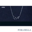 【Porabella】925純銀鋯石星座項鍊 12星座鋯石項鍊 Zodiac Necklace