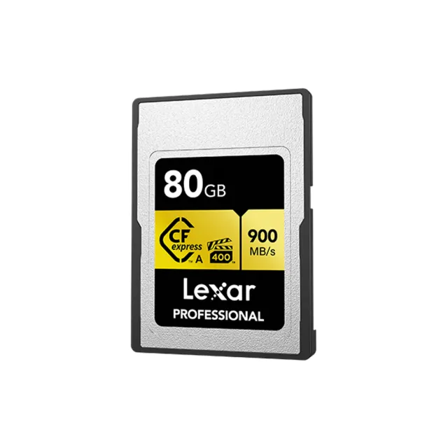 【Lexar 雷克沙】Professional Cfexpress Type A Card Gold Series 80GB記憶卡