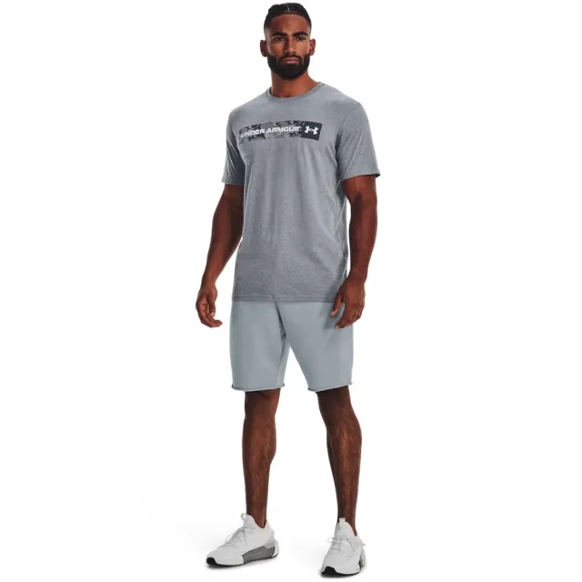 【UNDER ARMOUR】UA 男 Training Graphics 短T-Shirt _1376830-035(灰)