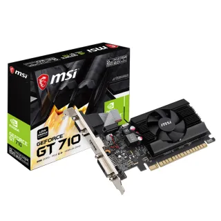 【MSI 微星】GT710 2GD3 LP 顯示卡