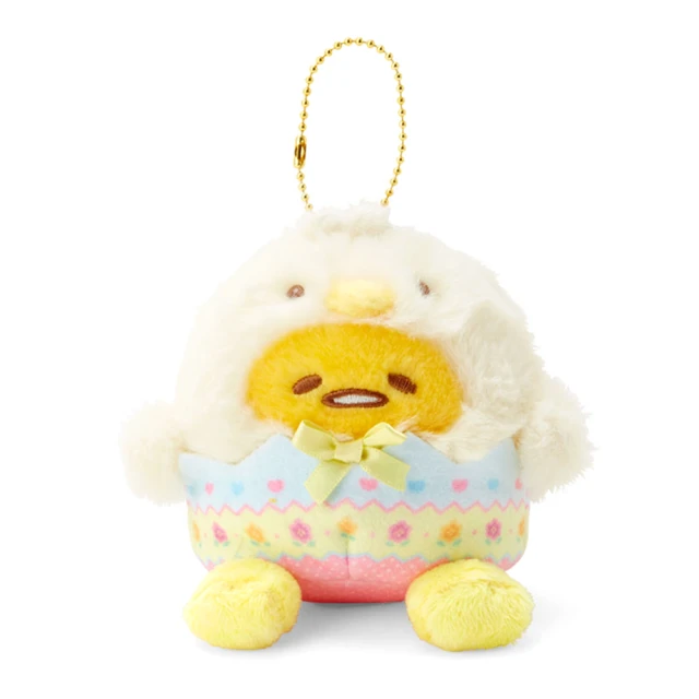 【SANRIO 三麗鷗】復活節系列 小雞裝扮造型玩偶吊練 蛋黃哥