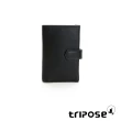 【tripose】TRANS進口牛皮中夾(黑)