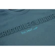 【Crocodile Junior 小鱷魚童裝】『小鱷魚童裝』鋼印LOGO上衣(C61402-04-大碼款)